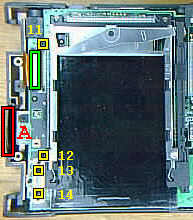 Wie man einen Newton MessagePad 130 zerlegt. Bild 2 von 14. Copyright (c) 2001 Frank Gruendel