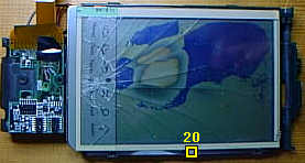 How to disassemble an Apple Newton Messagepad 120, image 8 of 15. Copyright (c) 2002 Frank Gruendel