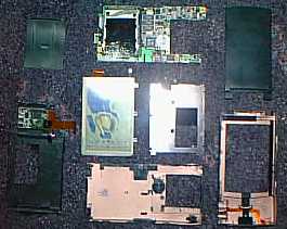 How to disassemble an Apple Newton Messagepad 120, image 9 of 15. Copyright (c) 2002 Frank Gruendel
