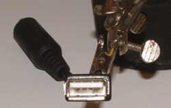 NewtLight Stecker USB Seite