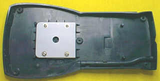 How to disassemble an Apple Newton Messagepad 1x0 charging station, image 5 of 12. Copyright (c) 2002 Frank Gruendel