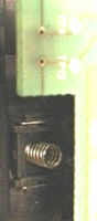 How to disassemble an Apple Newton Messagepad 1x0 charging station, image 9 of 12. Copyright (c) 2002 Frank Gruendel