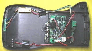 How to disassemble an Apple Newton Messagepad 1x0 charging station, image 10 of 12. Copyright (c) 2002 Frank Gruendel