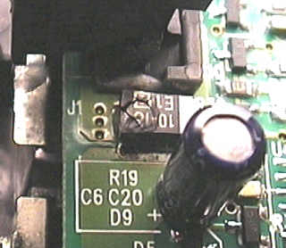 How to disassemble an Apple Newton Messagepad 1x0 charging station, image 12 of 12. Copyright (c) 2002 Frank Gruendel