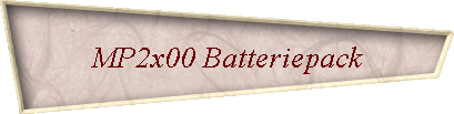 MP2x00 Batteriepack