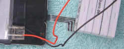 Hold down digitizer cable