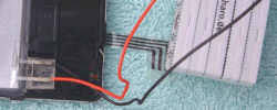 Hold down digitizer cable