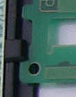 Flexible printed circuit board left holding clip