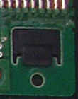 Flexible printed circuit board right holding clip