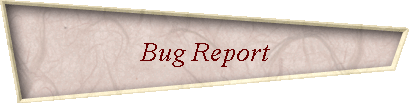 Bug Report