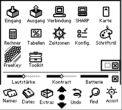 FreeKey Programm gestartet