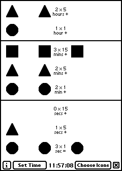 DotClock image 3 of 9. Copyright (c) 2001 Frank Gruendel