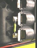 How to disassemble an Apple Newton Messagepad 1x0 charging station, image 7 of 12. Copyright (c) 2002 Frank Gruendel